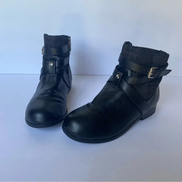 Michael Kors Shoes Michael Kors Thelma Black Booties Kids Size